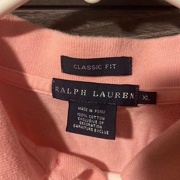 Pink Ralph Lauren Women’s XL polo shirt - Picture 3 of 3